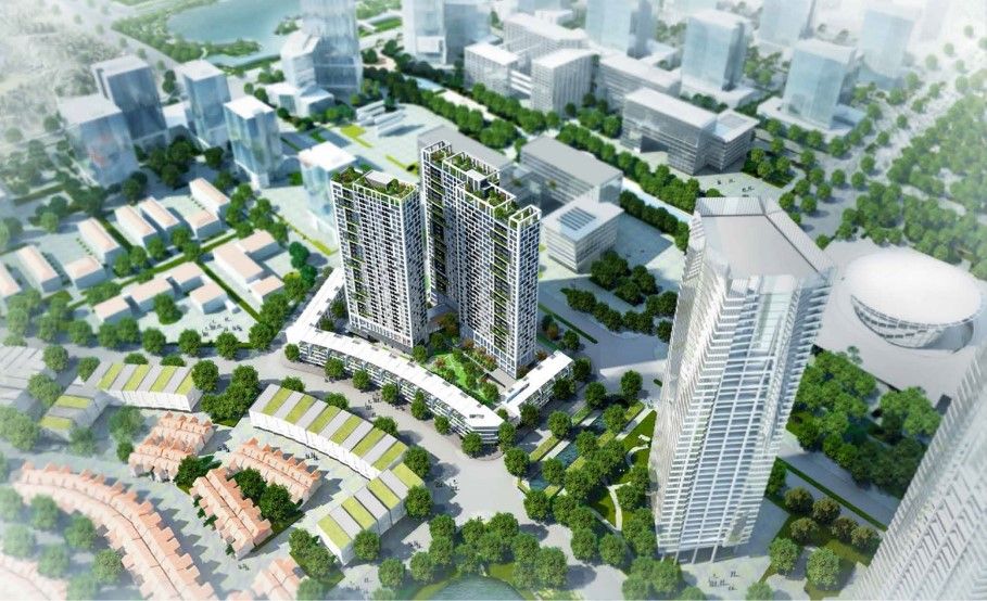 Chung cư Pacific Starlake Tây Hồ Tây